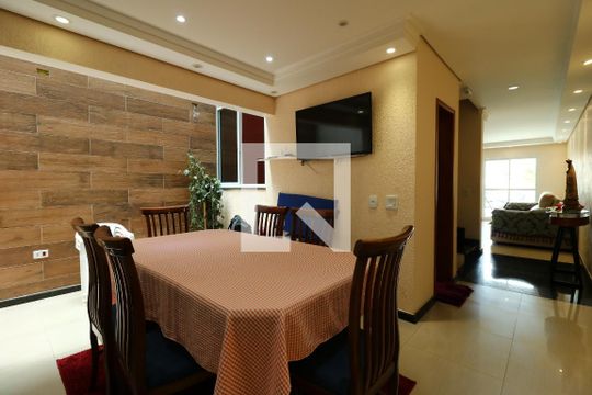Sala de Jantar de casa à venda com 3 quartos, 350m² em Parque Sao Vicente, Santo André