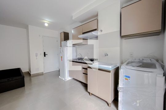 Cozinha de kitnet/studio à venda com 1 quarto, 31m² em Vila Mariana, São Paulo
