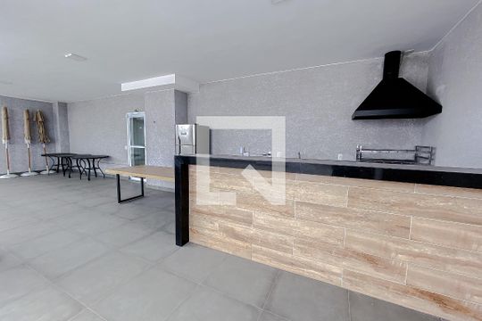 Área comum - Churrasqueira de kitnet/studio à venda com 1 quarto, 31m² em Vila Mariana, São Paulo