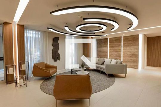 Hall Social Bloco de apartamento à venda com 2 quartos, 69m² em Jardim das Acacias, São Paulo