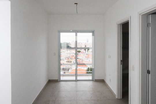 Sala de apartamento para alugar com 1 quarto, 34m² em Chácara Mafalda, São Paulo