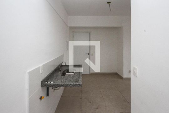 Banheiro de apartamento para alugar com 1 quarto, 34m² em Chácara Mafalda, São Paulo