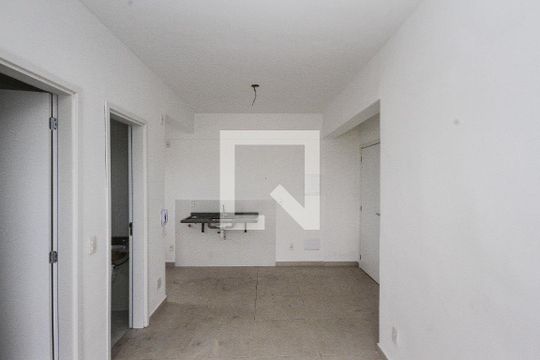 Sala de apartamento para alugar com 1 quarto, 34m² em Chácara Mafalda, São Paulo