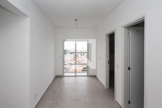 Sala de apartamento para alugar com 1 quarto, 34m² em Chácara Mafalda, São Paulo
