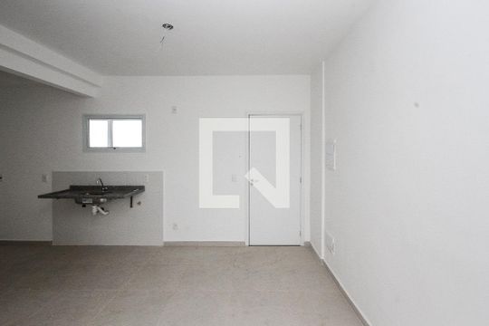 Sala de apartamento para alugar com 1 quarto, 34m² em Chácara Mafalda, São Paulo