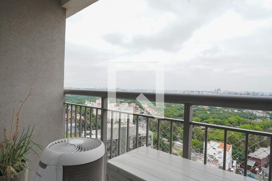 Varanda da Suíte 2 de apartamento para alugar com 2 quartos, 122m² em Alto da Lapa, São Paulo