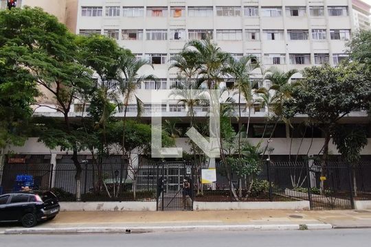 Fachada de kitnet/studio para alugar com 1 quarto, 28m² em Bela Vista, São Paulo