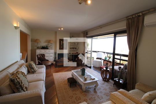 Sala de apartamento à venda com 3 quartos, 178m² em Vila Andrade, São Paulo