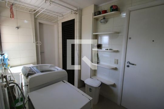 Área de Serviço de apartamento à venda com 3 quartos, 178m² em Vila Andrade, São Paulo