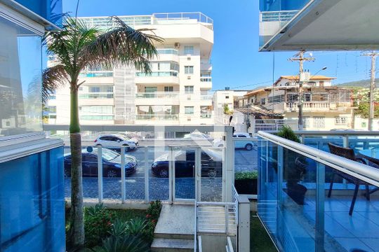 Vista da Suíte de apartamento à venda com 2 quartos, 103m² em Piratininga, Niterói