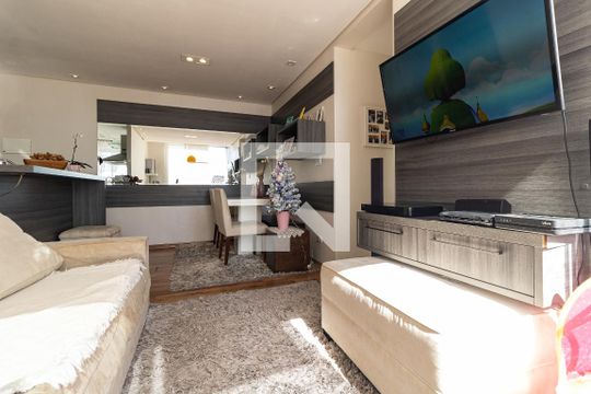 Sala de apartamento à venda com 2 quartos, 50m² em Vila Moinho Velho, São Paulo