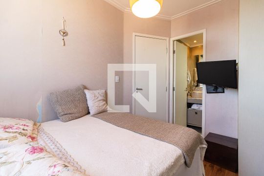 Suíte de apartamento à venda com 2 quartos, 50m² em Vila Moinho Velho, São Paulo