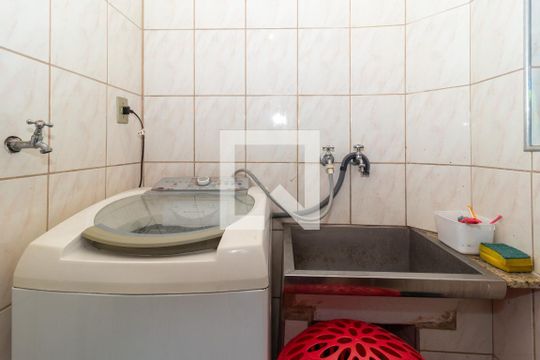Área de Serviço (Casa 1) de casa à venda com 8 quartos, 360m² em Vila Gomes Cardim, São Paulo