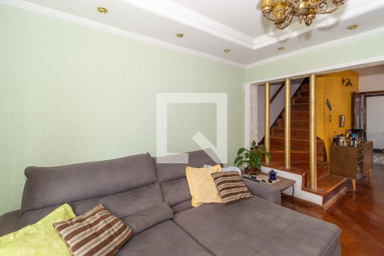 Sala (Casa 1) de casa à venda com 8 quartos, 360m² em Vila Gomes Cardim, São Paulo
