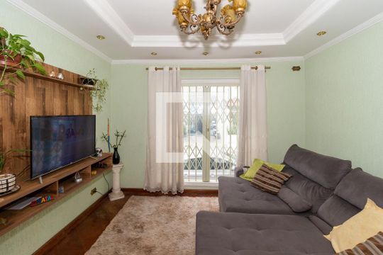 Sala (Casa 1) de casa à venda com 8 quartos, 360m² em Vila Gomes Cardim, São Paulo