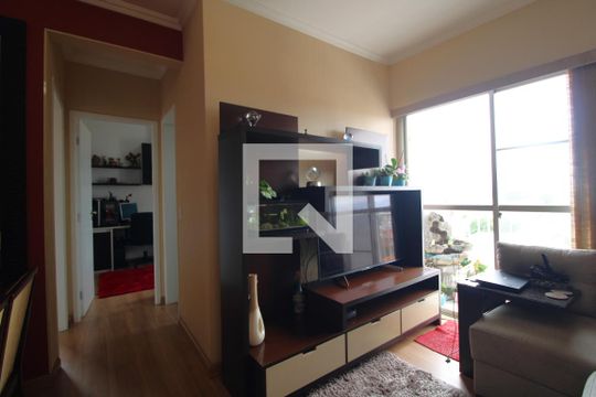 Sala de apartamento para alugar com 2 quartos, 65m² em Jardim Santa Cruz (campo Grande), São Paulo