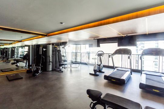 Área comum - Academia de apartamento à venda com 1 quarto, 30m² em Itaim Bibi, São Paulo