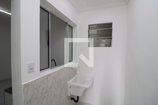 Área de Serviço de casa para alugar com 1 quarto, 38m² em Jardim Sonia Maria, São Paulo