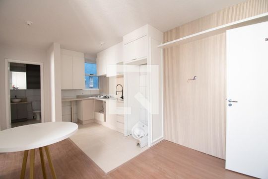 sala de apartamento para alugar com 2 quartos, 43m² em Feitoria, São Leopoldo
