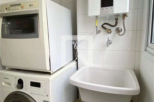 Área de Serviço de apartamento à venda com 2 quartos, 59m² em Vila Iracema, Barueri