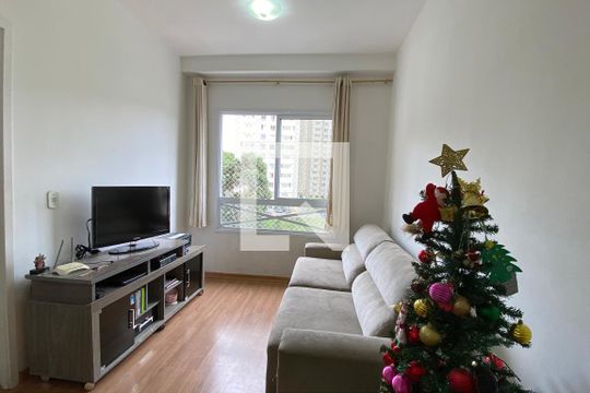 Sala de apartamento à venda com 2 quartos, 59m² em Vila Iracema, Barueri