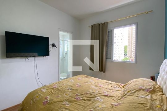 Suíte 1 de apartamento à venda com 2 quartos, 59m² em Vila Iracema, Barueri