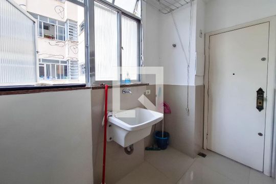 Área de Serviço de apartamento à venda com 3 quartos, 98m² em Icaraí, Niterói
