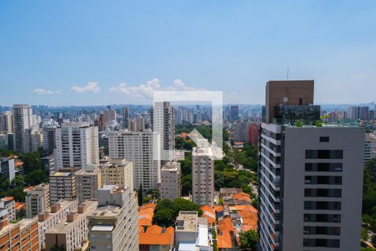 Vista da Varanda de apartamento à venda com 2 quartos, 70m² em Pinheiros, São Paulo