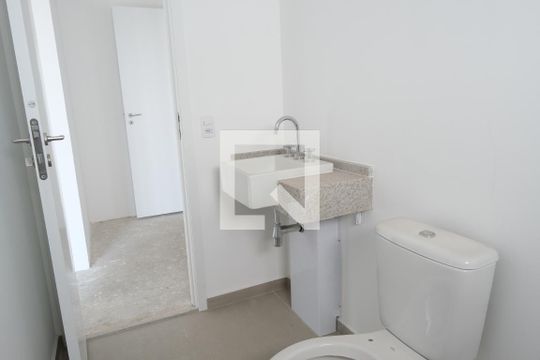 Banheiro da Suíte 1 de apartamento à venda com 2 quartos, 70m² em Pinheiros, São Paulo