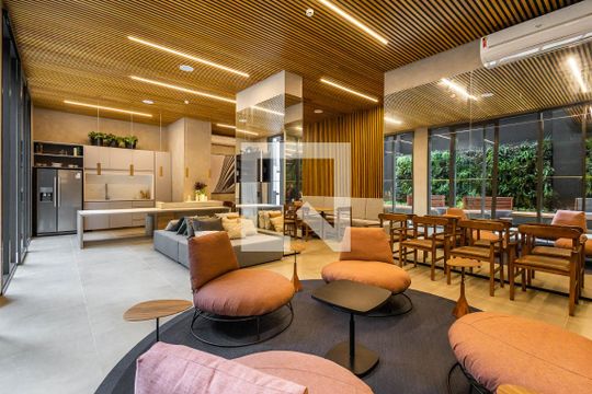Salão de Festas de apartamento à venda com 2 quartos, 70m² em Pinheiros, São Paulo