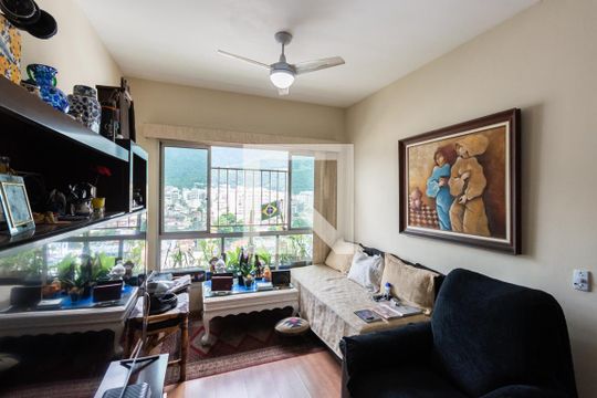 Sala de apartamento à venda com 2 quartos, 90m² em Andaraí, Rio de Janeiro