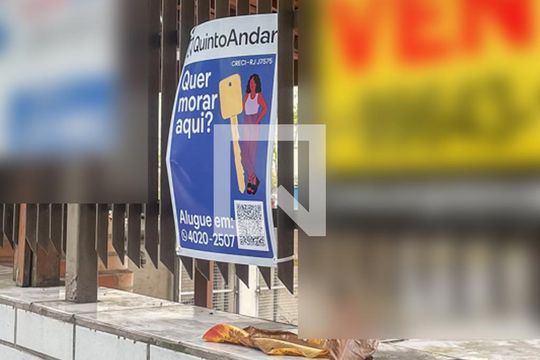 placa de apartamento à venda com 1 quarto, 35m² em São Cristóvão, Rio de Janeiro