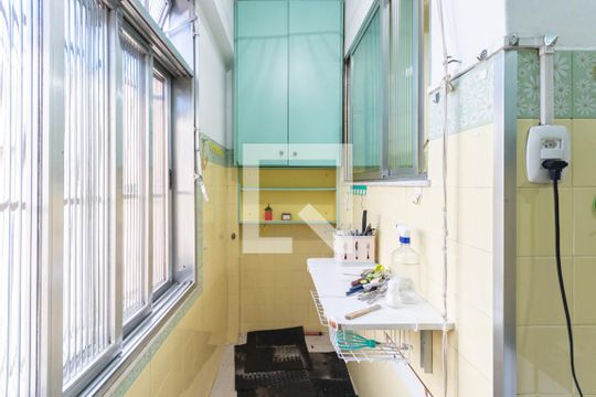 Área de Serviço de apartamento à venda com 1 quarto, 35m² em São Cristóvão, Rio de Janeiro
