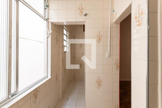 Cozinha de apartamento à venda com 1 quarto, 40m² em Tijuca, Rio de Janeiro