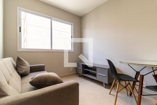 Sala de apartamento para alugar com 2 quartos, 33m² em Vila Buarque, São Paulo