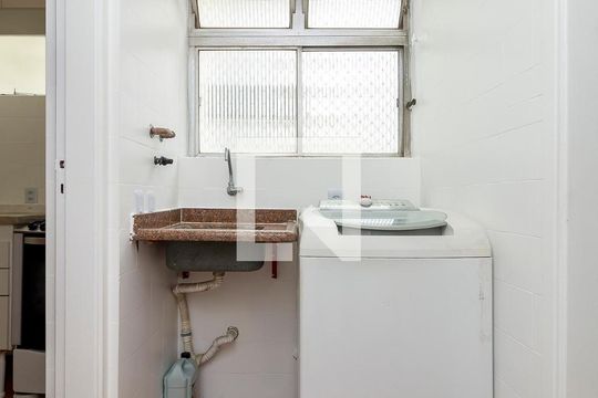 Área de Serviço de apartamento à venda com 2 quartos, 70m² em Cidade Monções, São Paulo