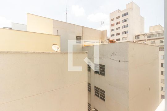 Quarto - Vista de kitnet/studio para alugar com 1 quarto, 27m² em Vila Buarque, São Paulo
