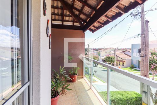 Sacada de casa de condomínio à venda com 3 quartos, 180m² em Chácara Morada Mediterrânea, Jundiaí