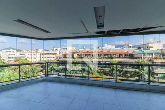 Varanda de apartamento à venda com 3 quartos, 300m² em Recreio dos Bandeirantes, Rio de Janeiro