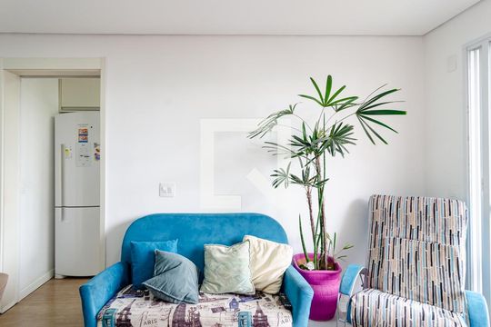 Sala de apartamento para alugar com 1 quarto, 47m² em Vila Fachini, São Paulo