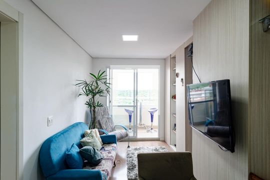 Sala de apartamento para alugar com 1 quarto, 47m² em Vila Fachini, São Paulo