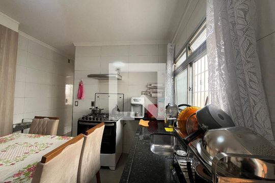 Cozinha de casa à venda com 2 quartos, 56m² em Jardim Nordeste, São Paulo