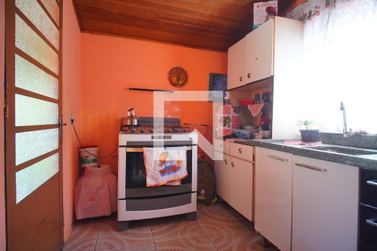 Cozinha de casa à venda com 1 quarto, 120m² em Campina, São Leopoldo