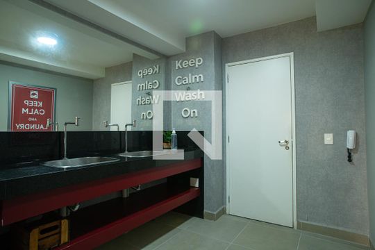 Área comum - Lavanderia de kitnet/studio à venda com 1 quarto, 30m² em Consolação, São Paulo