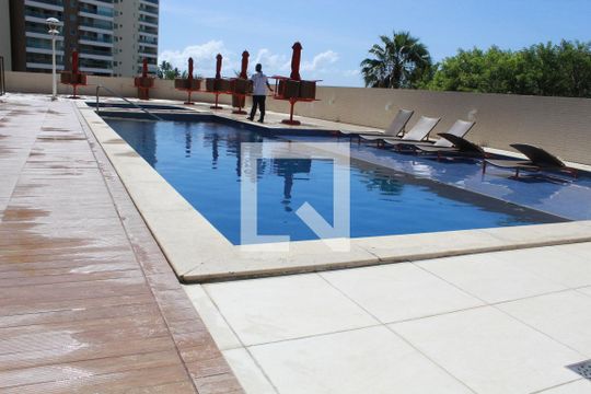 Área comum - Piscina de apartamento para alugar com 3 quartos, 115m² em Pituaçu, Salvador