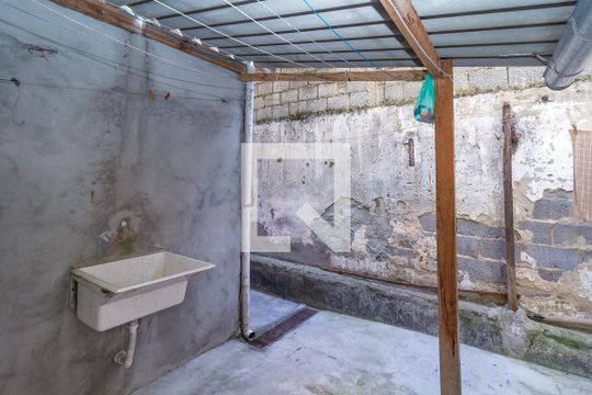 Área de Serviço de casa para alugar com 1 quarto, 45m² em Jardim Sapopemba, São Paulo