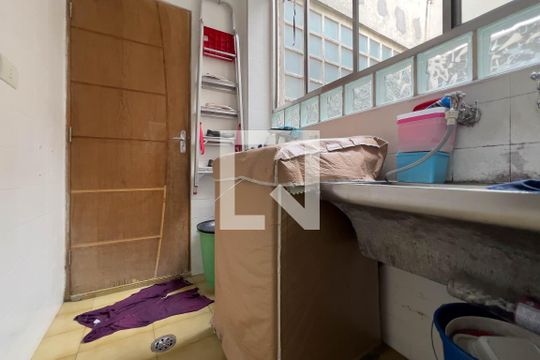 Área de serviço de apartamento à venda com 2 quartos, 67m² em Vila Dom Pedro I, São Paulo