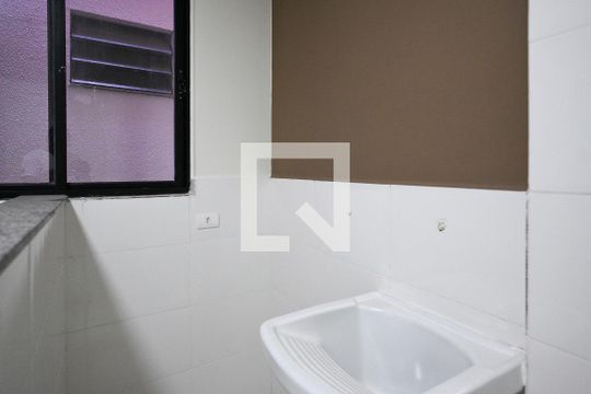 Área de Serviço de kitnet/studio para alugar com 1 quarto, 31m² em Vila Marte, São Paulo