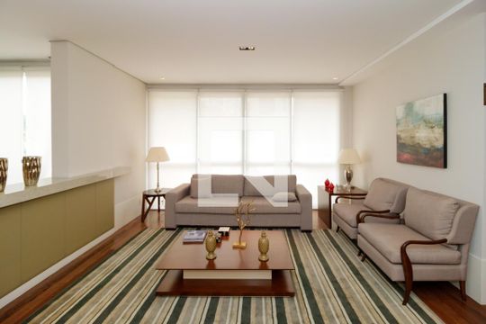 Área comum - Salão de festas de kitnet/studio para alugar com 1 quarto, 37m² em Itaim Bibi, São Paulo