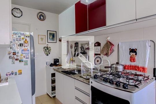 Cozinha de apartamento à venda com 2 quartos, 59m² em Mooca, São Paulo